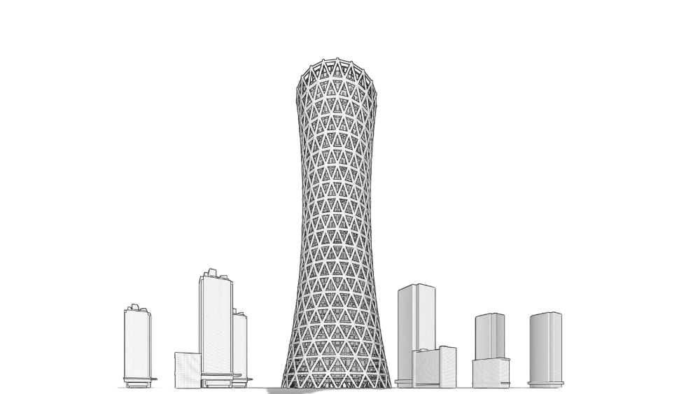 Tornado Tower, West Bay Doha